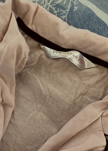 Düğmeli Uzun Kollu Pamuklu Kadın pijama üst - Görsel 2