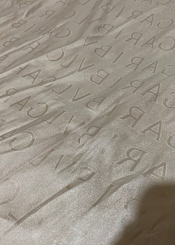 Krem bej bvlgari şal - Görsel 2