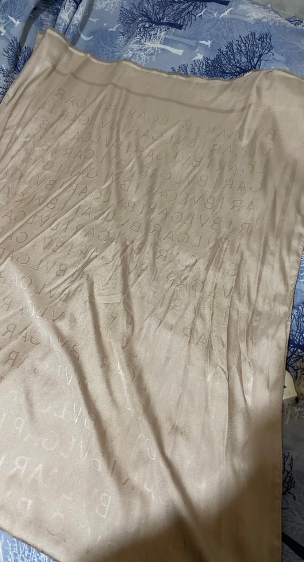 Krem bej bvlgari şal - Görsel 4