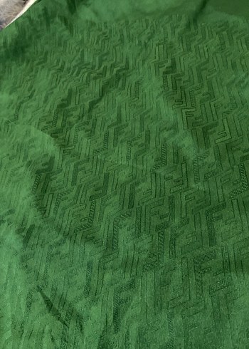 Parlak Yeşil fendi şal - Görsel 2