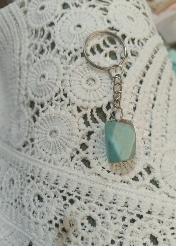 Turkuaz Bohem Yılan Desenli Kadın Kolye Ucu - Görsel 11