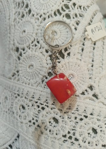 Turkuaz Bohem Yılan Desenli Kadın Kolye Ucu - Görsel 12