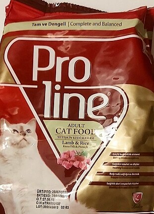 Proline 0.5 kg kedi Mamasi çeşitleri 2kg ve 2 ad