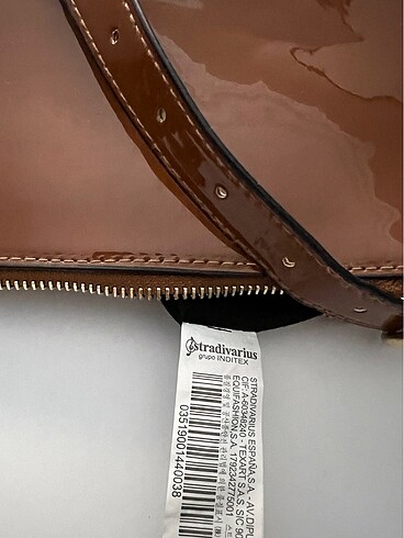  Beden kahverengi Renk Stradivarius çanta