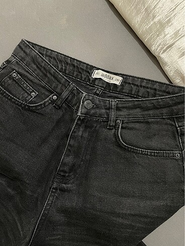 30 Beden siyah Renk Addax jean