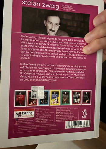 Stefan Zweig - Bir Kadının Yaşamından 24 Saat - Görsel 2