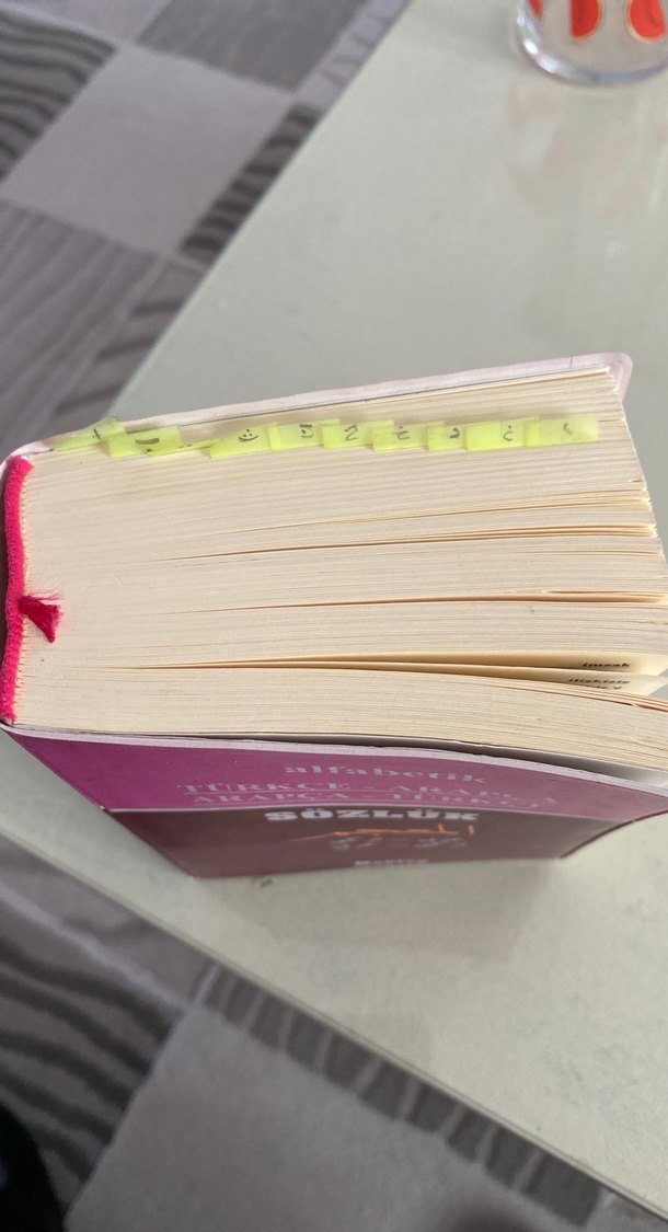 Türkçe-Arapça Alfabatik Sözlük - Görsel 3