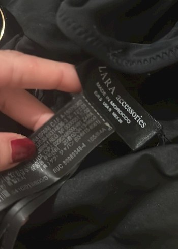 Zincir Detaylı Siyah Kadın Mayo zara - Görsel 3