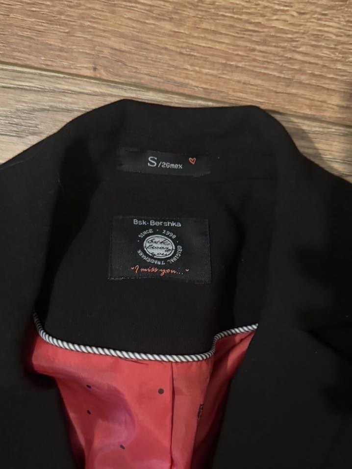 Düğmeli Siyah Kadın Blazer Ceket - Görsel 2