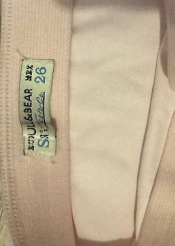 Pembe Drapeli Mini Etek - Görsel 2