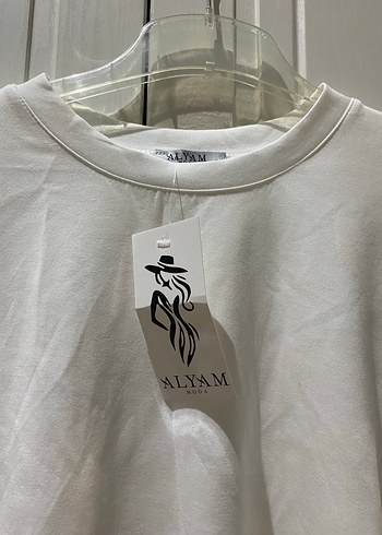 s Beden Beyaz Kadın Tişört