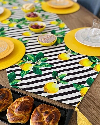 Limon desenli set