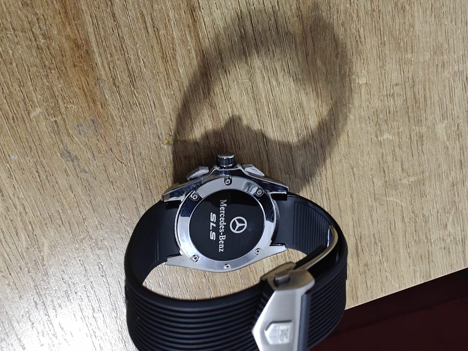 Mercedes Benz SLS  İTHAL URUN Minimalist Beyaz Erkek Biker Saat - Görsel 2