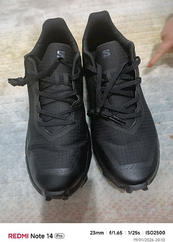 Salomon marka orjinal Gri Erkklek Spor Ayakkabı Bağcıklı - Görsel 6