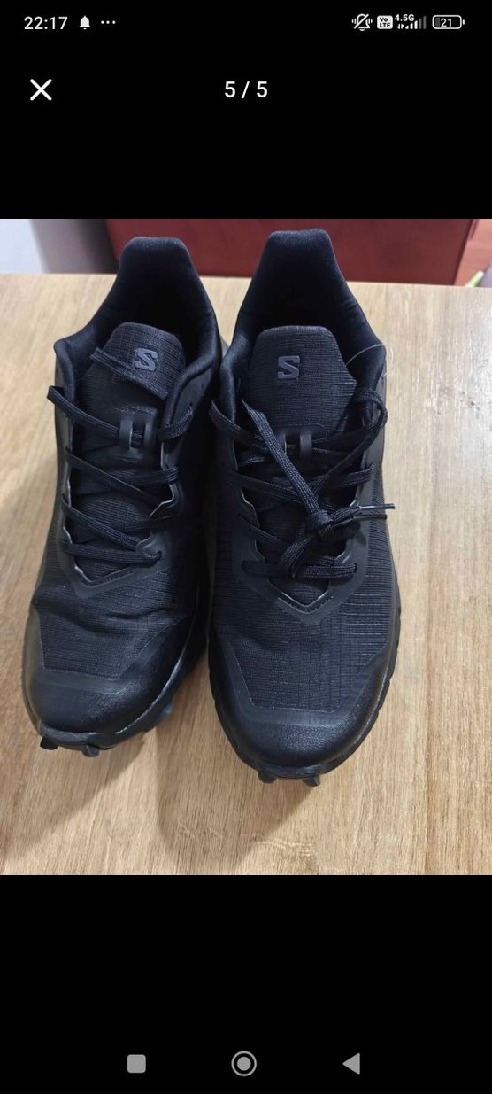 Salomon marka orjinal Gri Erkklek Spor Ayakkabı Bağcıklı - Görsel 3