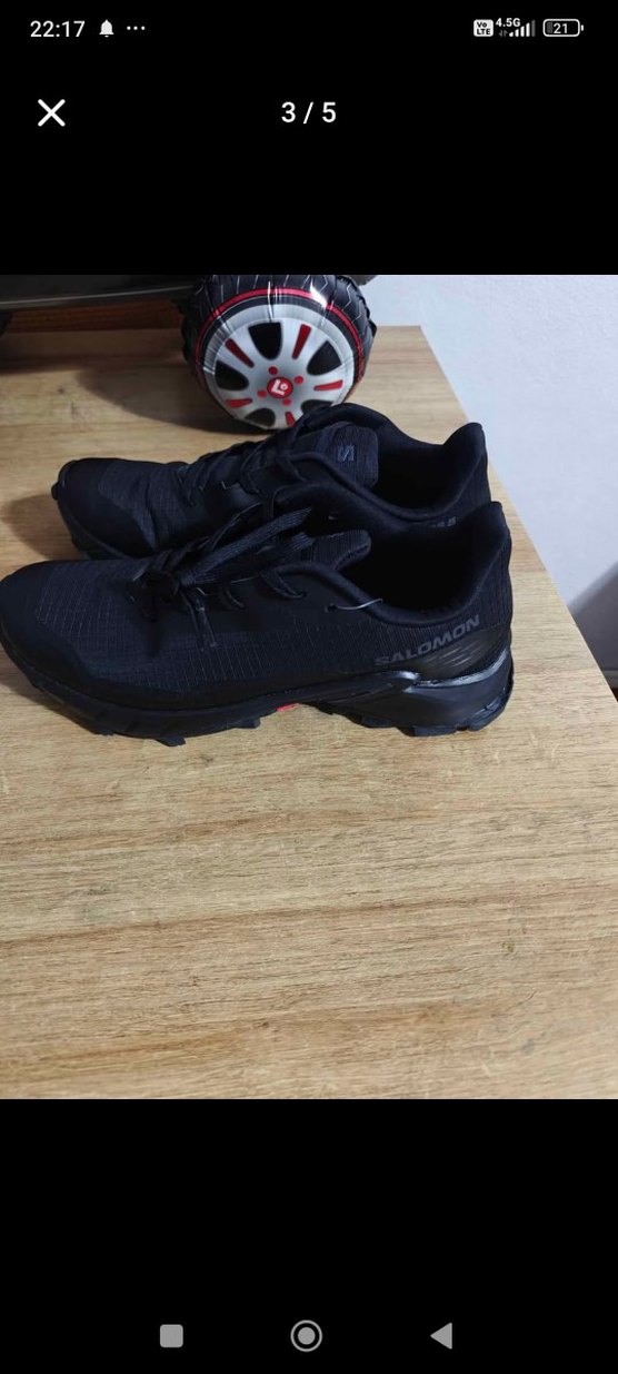 Salomon marka orjinal Gri Erkklek Spor Ayakkabı Bağcıklı - Görsel 5