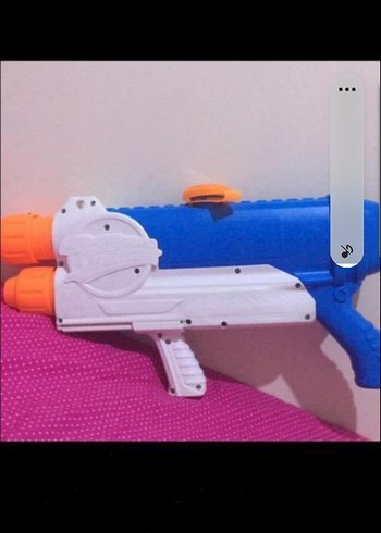 Renkli Mavi Su Tabancası - Görsel 2