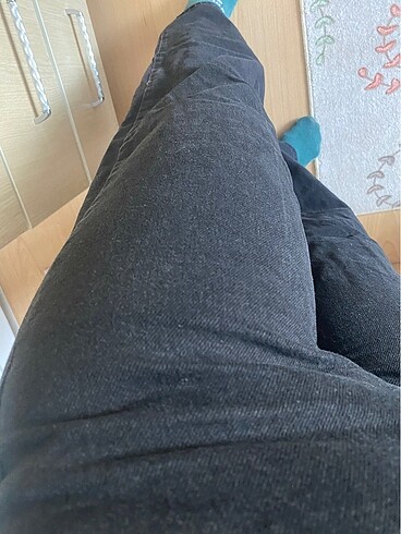 28 Beden siyah Renk Bol paça pantolon