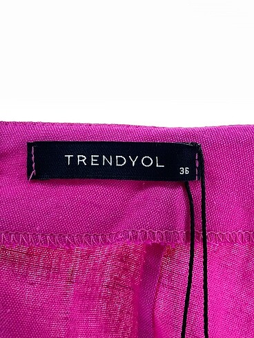 36 Beden pembe Renk Trendyol & Milla Kısa Elbise %70 İndirimli.