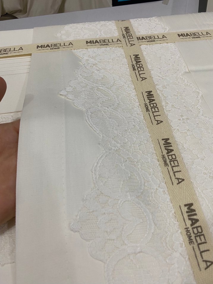 Larissa Beyaz Çeyizlik Çift kişilik Nevresim Takımı - Görsel 4