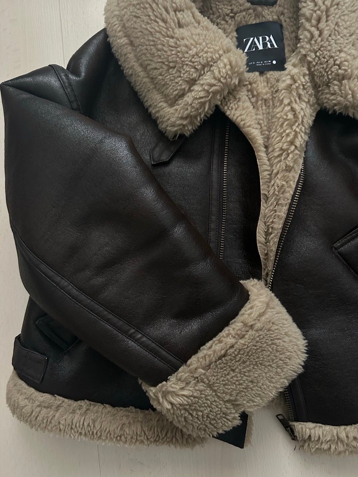 Zara Kürklü Ceket - Görsel 3