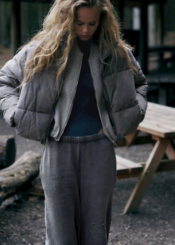 Zara Puffer Mont - Görsel 2