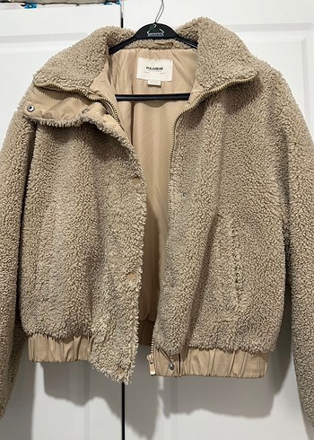 Pull&Bear Peluş Ceket - Görsel 2