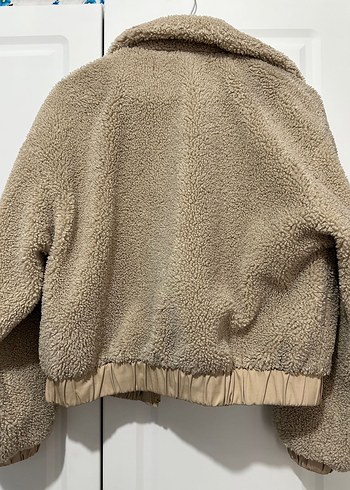 Pull&Bear Peluş Ceket - Görsel 4
