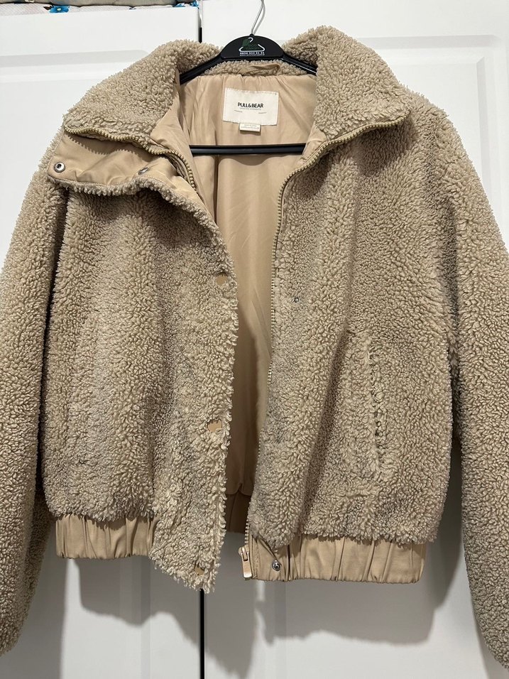 Pull&Bear Peluş Ceket - Görsel 2