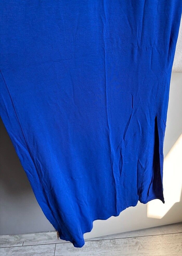 Kalın askılı yazlık elbise - Görsel 3