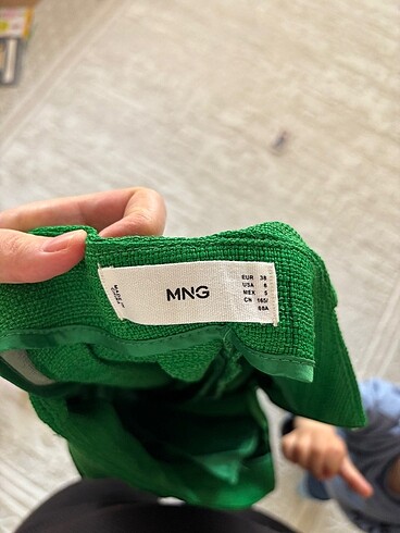 Mango tüvit pantolon - Görsel 9