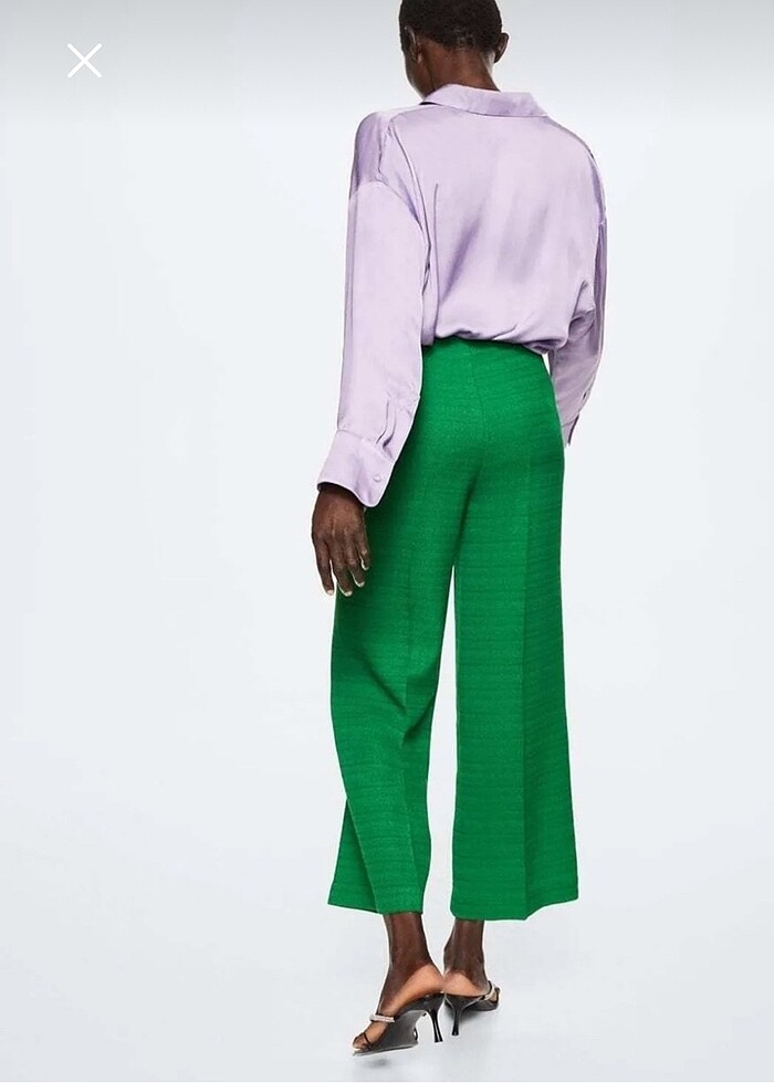 Mango tüvit pantolon - Görsel 4