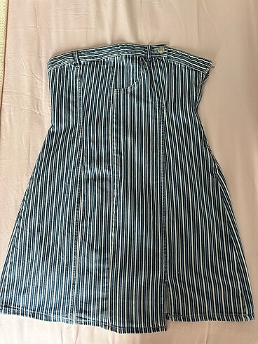 Zara Denim Elbise