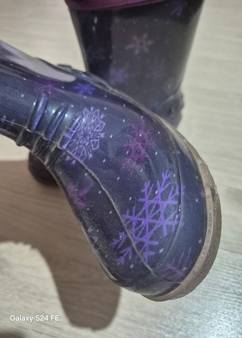 Kızlar İçin Mor Gotik Bot - Görsel 3