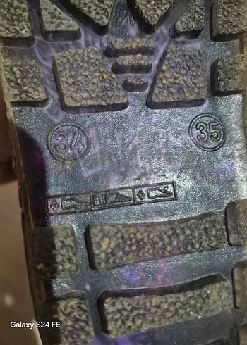 Kızlar İçin Mor Gotik Bot - Görsel 5