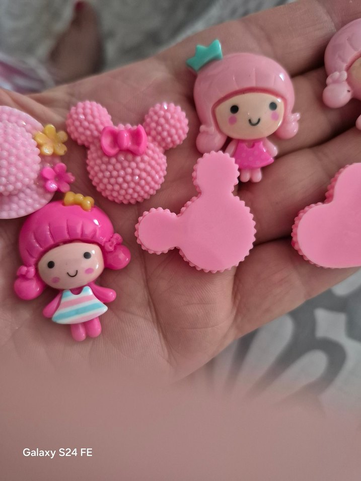 Pembe Renkli Sevimli  Süsler - Görsel 4