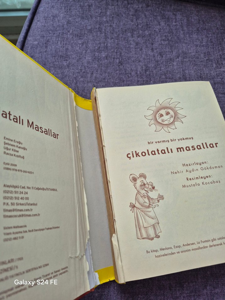 Çikolatalı Masallar - Çocuk Kitabı - Görsel 3