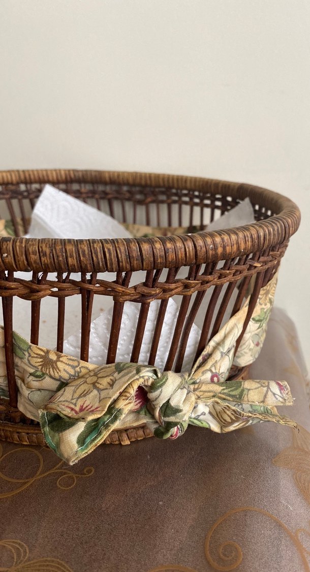 Kahverengi Vintage Ekmek Sepeti - Görsel 3