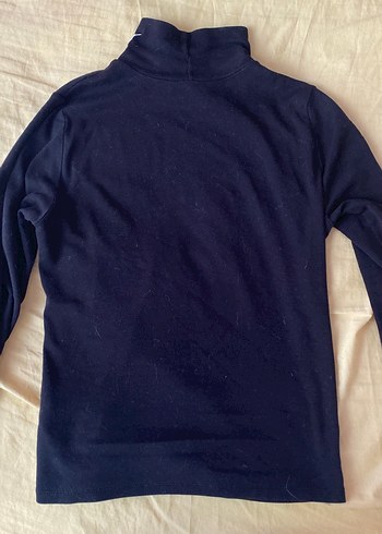 Kadın Siyah Yarım Balıkçı Triko Kazak - Görsel 5