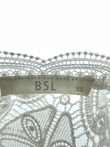 xs Beden beyaz Renk BSL FASHION Bluz %70 İndirimli.