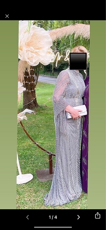 Taşlı abiye