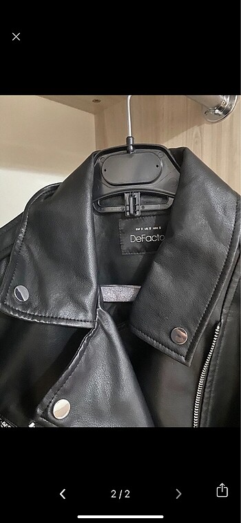 Stradivarius Deri ceket