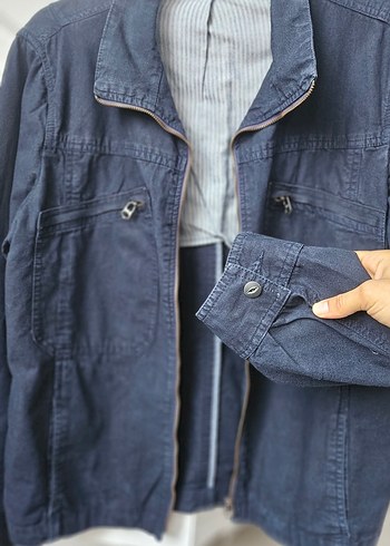 zara denim ceket - Görsel 4