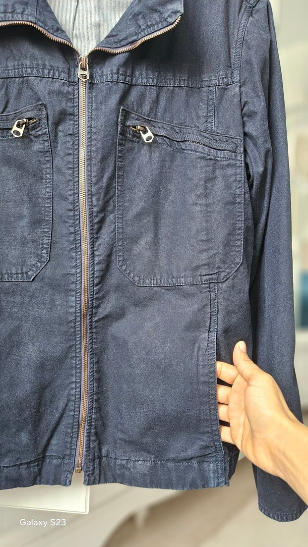 zara denim ceket - Görsel 5