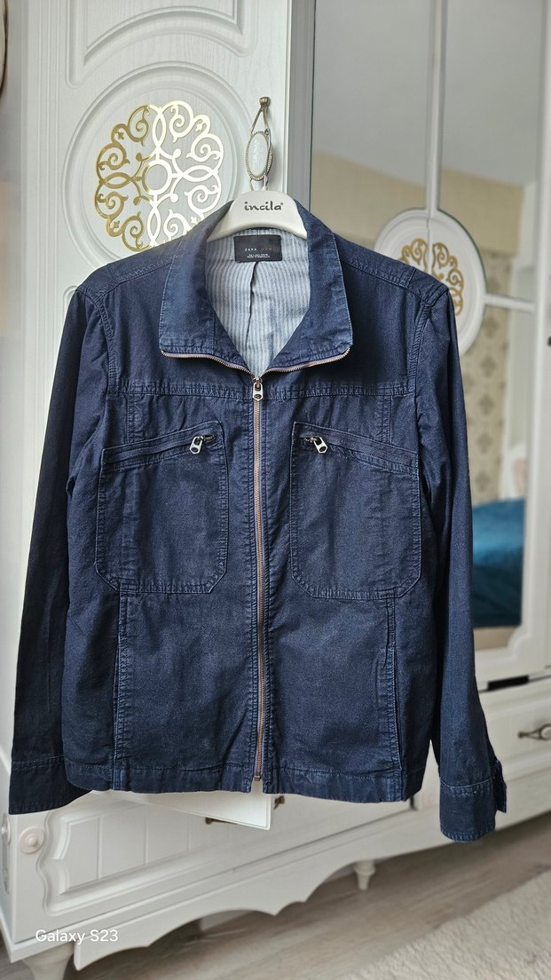 zara denim ceket - Görsel 2