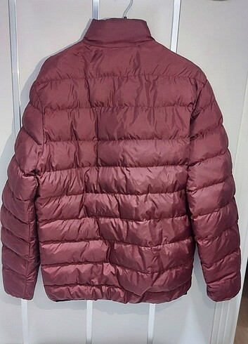 slazenger erkek bordo şişme mont