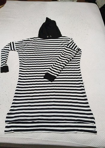 Uzun Kollu Siyah bayan tunik - Görsel 3