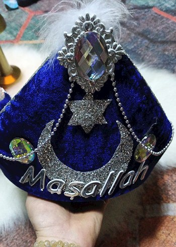 Renkli İşlemeli sünnet kına seti - Görsel 2