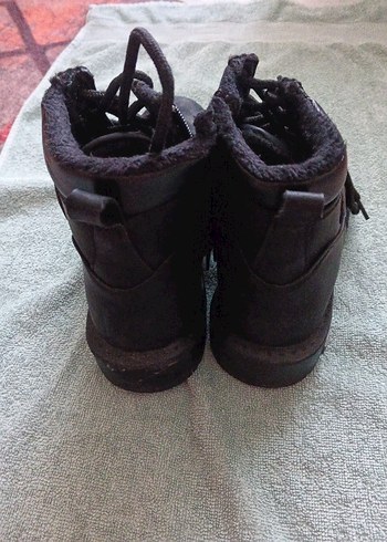 Siyah bayan Biker Botları Tokalı - Görsel 4