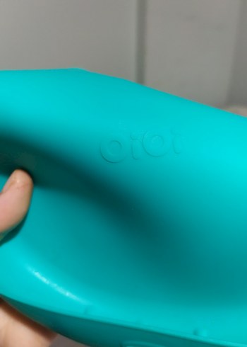 Turkuaz Bebek Önlüğü, Baskılı - Görsel 2